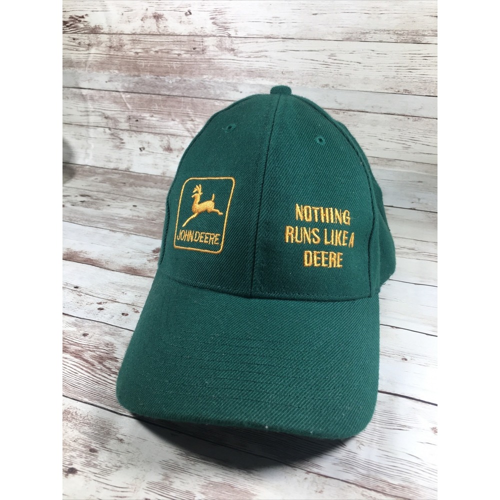 Vintage John Deere Nothing Runs Like A Deere New Era Snapback Hat